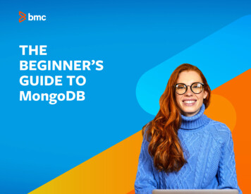 THE BEGINNER’S GUIDE TO MongoDB