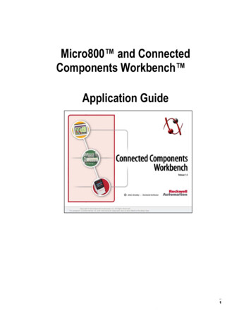 Micro800 And Connected Components Workbench Application Guide