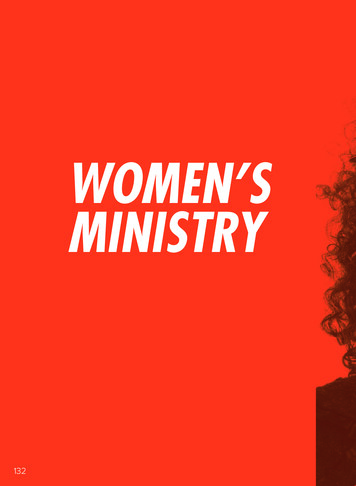 WOMEN’S MINISTRY