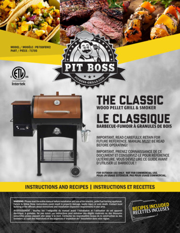 THE CLASSIC - Pit Boss Grills