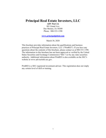 Principal Real Estate Investors, LLC - Brinker Capital