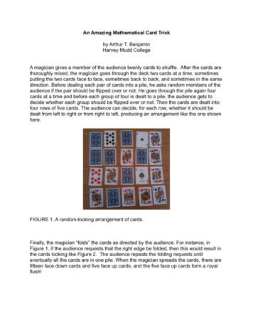 An Amazing Mathematical Card Trick - Harvey Mudd College