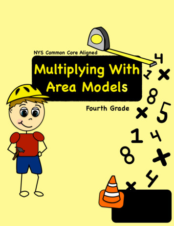 NYS Common Core Aligned Multiplying With Area Models