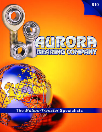 610 - Aurora Bearing