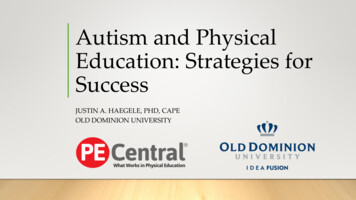 Autism And Physical Education: Strategies For Success