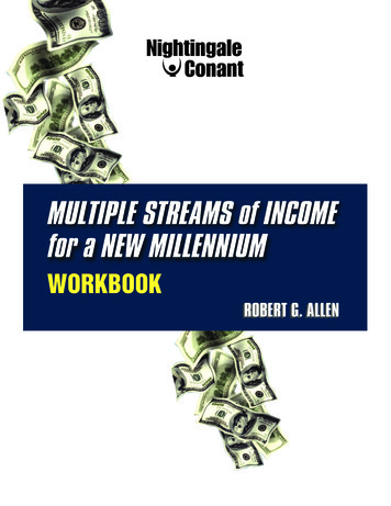 MULTIPLE STREAMS Of INCOME For A NEW MILLENNIUM