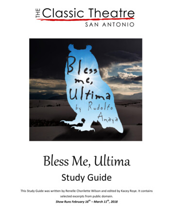 Bless Me, Ultima - The Classic Theatre Of San Antonio