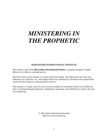 MINISTERING IN THE PROPHETIC - GlobalChristians