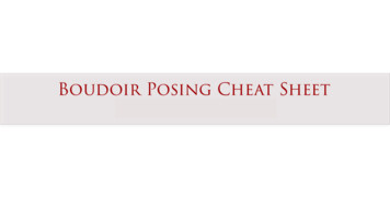 Boudoir Posing Cheat Sheet - Aspiringmodelcourse 