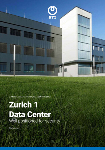 Zurich 1 Data Center - Services.global.ntt