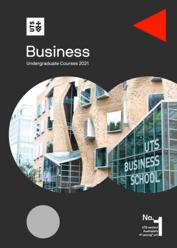 Business - University Of Technology Sydney