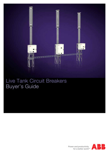 Live Tank Circuit Breakers Buyer’s Guide - ABB