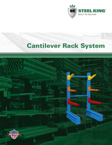 Cantilever Rack System - Steel King