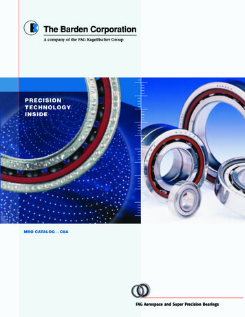 PRECISION TECHNOLOGY INSIDE - Brg-catalogues 