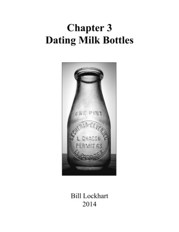 Chapter 3 Dating Milk Bottles - Society For Historical .