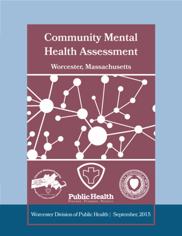 Community Mental Health Assessment