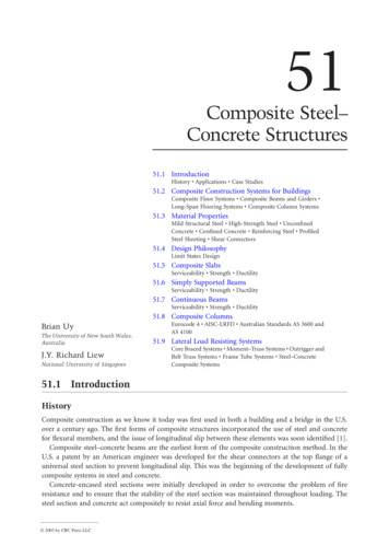 Composite Steel– Concrete Structures