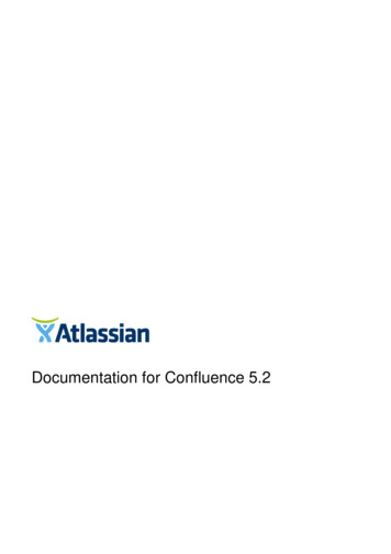 Documentation For Confluence 5 - Atlassian