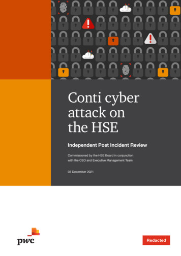 Conti Cyber Attack On The HSE