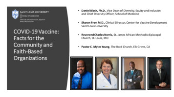 Sharon Frey, M.D., Clinical Director, Center For Vaccine . - SLU