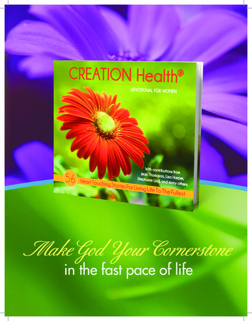 Creation Health Devotional For Women