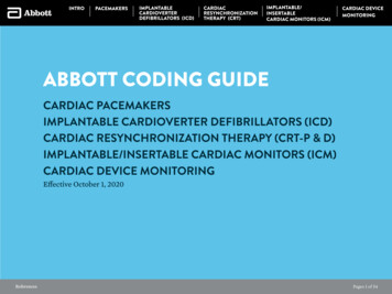 Cardiac Pacemakers Implantable Cardioverter Defibrillators (Icd .