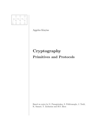 Cryptography - Home Of Aggelos Kiayias