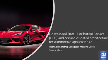 Do We Need Data Distribution Service (DDS) And Service-oriented .