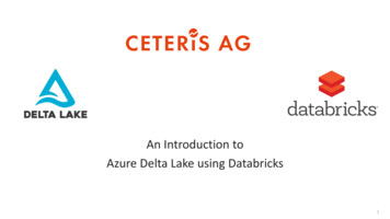 An Introduction To Azure Delta Lake Using Databricks