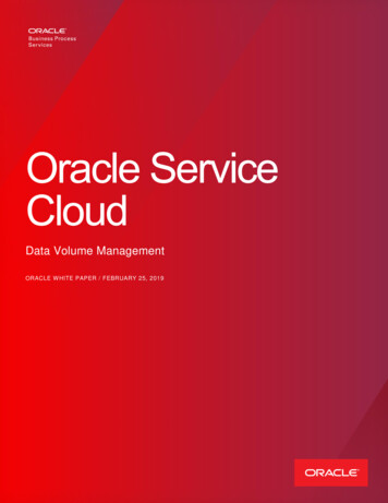 Oracle Service Cloud - Home Oracle B2C Service