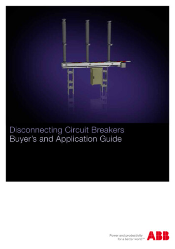 Disconnecting Circuit Breakers Buyer’s And 