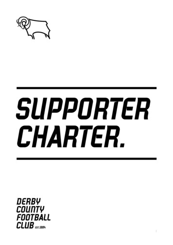 Supporter Charter. - Dcfc