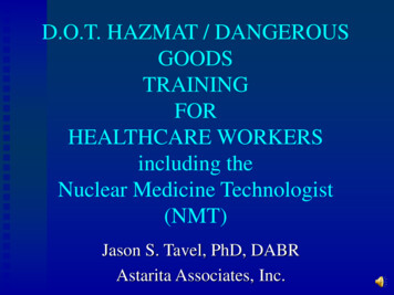 DOT HazMat Training For The NMT - Astaritaassociates 