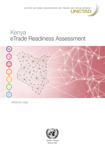 Kenya: ETrade Readiness Assessment [ADVANCE COPY]
