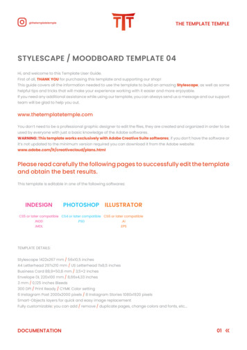 Stylescape Moodboard Template 04