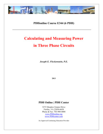 Calculating And Measuring Power In Three Phase Circuits