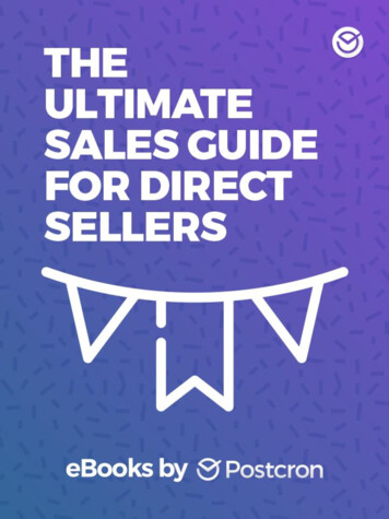 The Ultimate Sales Guide For Direct Sellers
