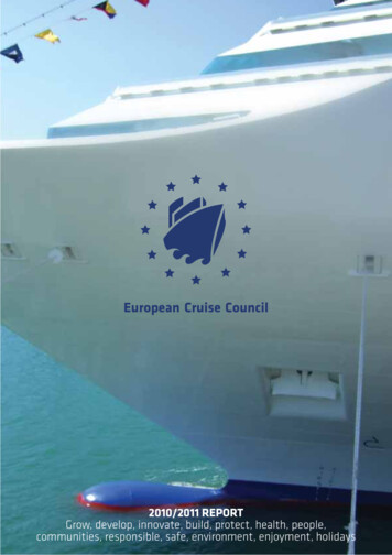 European Cruise Council - Ashcroftandassociates 