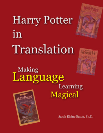 Harry Potter In Translation - Ed