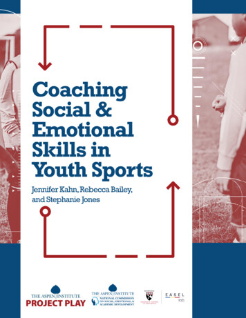 Coaching Social & Emotional Skills In Youth Sports