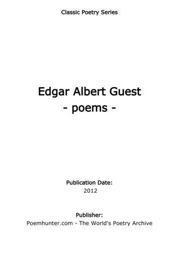Edgar Albert Guest - Poems - Poem Hunter