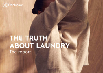 THE TRUTH ABOUT LAUNDRY - Better Living Program