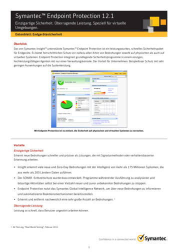 Symantec Endpoint Protection 12 - I-tresor.de