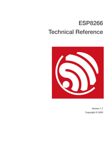 ESP8266 Technical Reference - Espressif