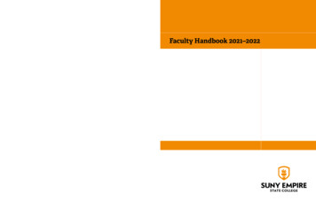 2021-22 Faculty Handbook - Empire State College