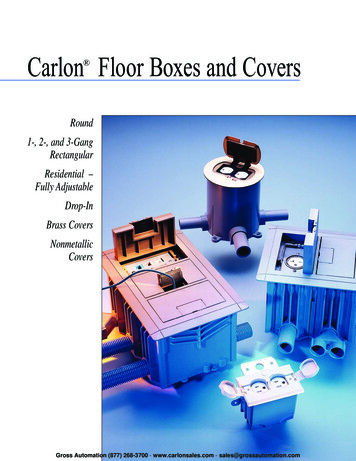 Carlon Floor Boxes And Covers - Carlon Sales