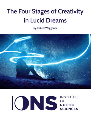 The Four Stages Of Creativity In Lucid Dreams