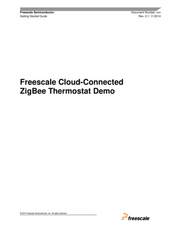Freescale Cloud-Connected ZigBee Thermostat Demo - Arrow