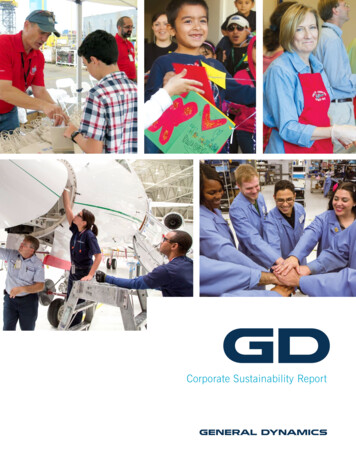 Corporate Sustainability Report - GDIT