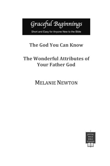 God You Can Know - Free Bible Studies For Women